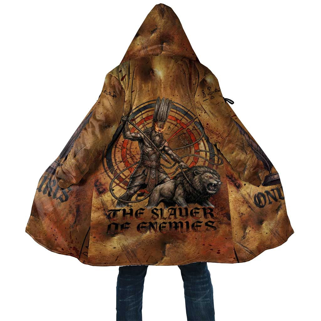 Onuris Cloak Egyptian War God Slayer of Enemies Spear Lion Ancient Battle