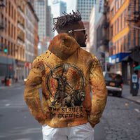 Onuris Hoodie Egyptian War God Slayer of Enemies Spear Lion Ancient Battle