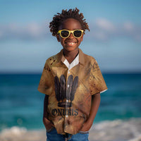 Onuris Kid Hawaiian Shirt Egyptian War God Slayer of Enemies Spear Lion Ancient Battle