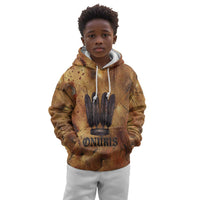 Onuris Kid Hoodie Egyptian War God Slayer of Enemies Spear Lion Ancient Battle