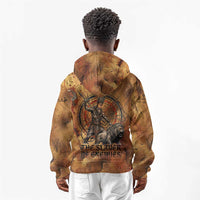 Onuris Kid Hoodie Egyptian War God Slayer of Enemies Spear Lion Ancient Battle