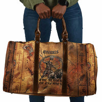 Onuris Travel Bag Egyptian War God Slayer of Enemies Spear Lion Ancient Battle