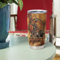 Onuris Tumbler Cup Egyptian War God Slayer of Enemies Spear Lion Ancient Battle