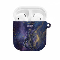 Onuris AirPods Case Cosmic Warrior Egyptian God Eye of Horus Spears Starry Night