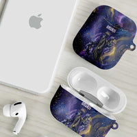 Onuris AirPods Case Cosmic Warrior Egyptian God Eye of Horus Spears Starry Night