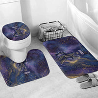 Onuris Bathroom Set Cosmic Warrior Egyptian God Eye of Horus Spears Starry Night