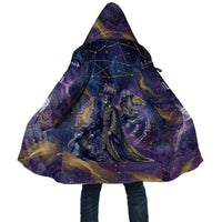 Onuris Cloak Cosmic Warrior Egyptian God Eye of Horus Spears Starry Night
