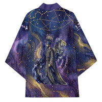 Onuris Kimono Cosmic Warrior Egyptian God Eye of Horus Spears Starry Night