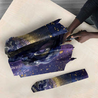 Onuris Umbrella Cosmic Warrior Egyptian God Eye of Horus Spears Starry Night