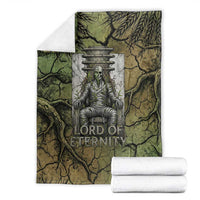 Osiris Blanket Lord of Eternity Egyptian God Throne Mummy Staffs Ancient