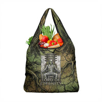 Osiris Grocery Bag Lord of Eternity Egyptian God Throne Mummy Staffs Ancient