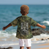 Osiris Kid Hawaiian Shirt Lord of Eternity Egyptian God Throne Mummy Staffs Ancient