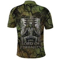 Osiris Polo Shirt Lord of Eternity Egyptian God Throne Mummy Staffs Ancient