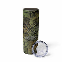 Osiris Skinny Tumbler Lord of Eternity Egyptian God Throne Mummy Staffs Ancient