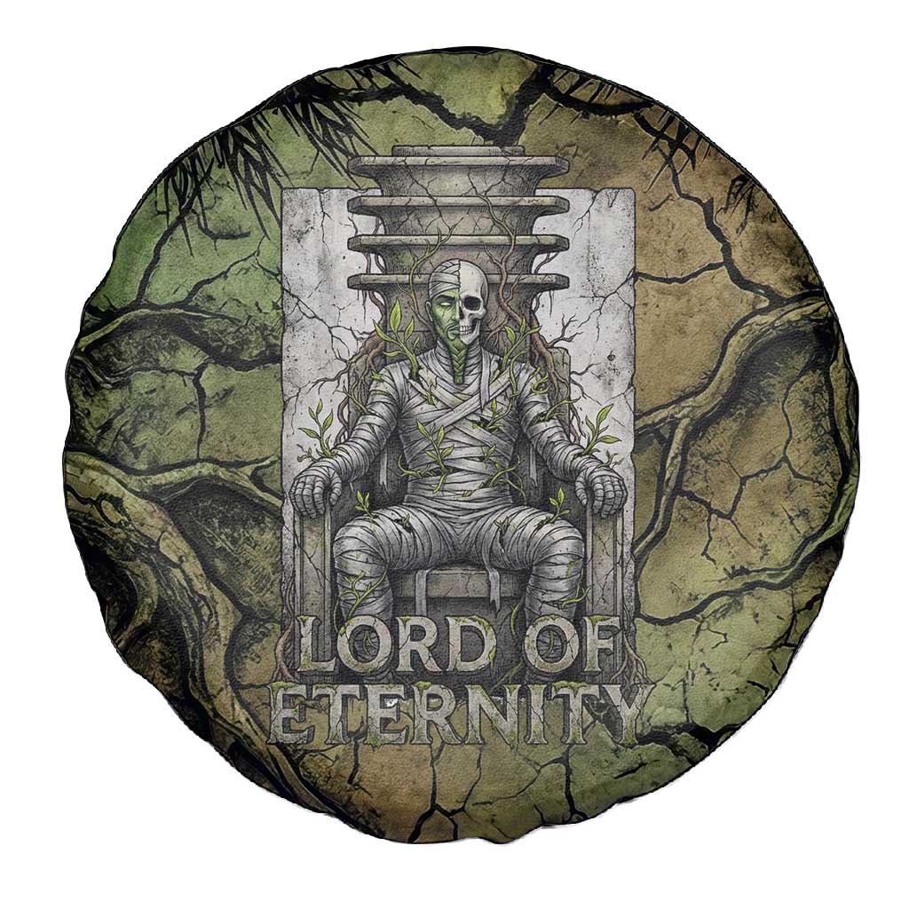Osiris Spare Tire Cover Lord of Eternity Egyptian God Throne Mummy Staffs Ancient