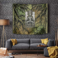 Osiris Tapestry Lord of Eternity Egyptian God Throne Mummy Staffs Ancient
