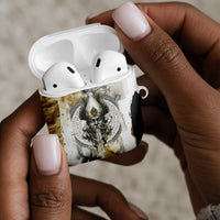 Osiris Egyptian AirPods Case God of Afterlife Feather Scale Judgment Eye of Horus