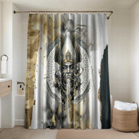 Osiris Egyptian Bathroom Set God of Afterlife Feather Scale Judgment Eye of Horus