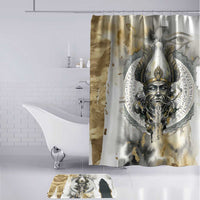 Osiris Egyptian Bathroom Set God of Afterlife Feather Scale Judgment Eye of Horus