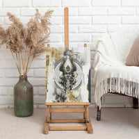 Osiris Egyptian Canvas Wall Art God of Afterlife Feather Scale Judgment Eye of Horus