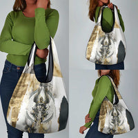 Osiris Egyptian Grocery Bag God of Afterlife Feather Scale Judgment Eye of Horus