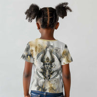 Osiris Egyptian Kid T shirt God of Afterlife Feather Scale Judgment Eye of Horus