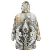 Osiris Egyptian Kid Wearable Blanket Hoodie God of Afterlife Feather Scale Judgment Eye of Horus