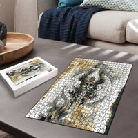 Osiris Egyptian Puzzle God of Afterlife Feather Scale Judgment Eye of Horus