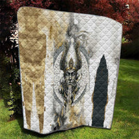 Osiris Egyptian Quilt God of Afterlife Feather Scale Judgment Eye of Horus