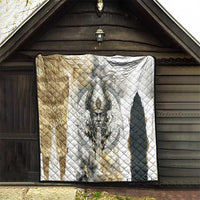 Osiris Egyptian Quilt God of Afterlife Feather Scale Judgment Eye of Horus