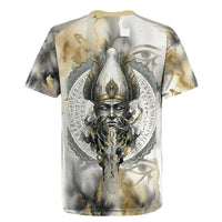 Osiris Egyptian Rugby Jersey God of Afterlife Feather Scale Judgment Eye of Horus