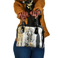 Osiris Egyptian Shoulder Handbag God of Afterlife Feather Scale Judgment Eye of Horus
