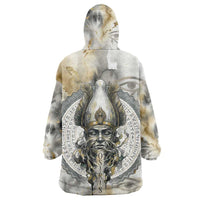Osiris Egyptian Wearable Blanket Hoodie God of Afterlife Feather Scale Judgment Eye of Horus