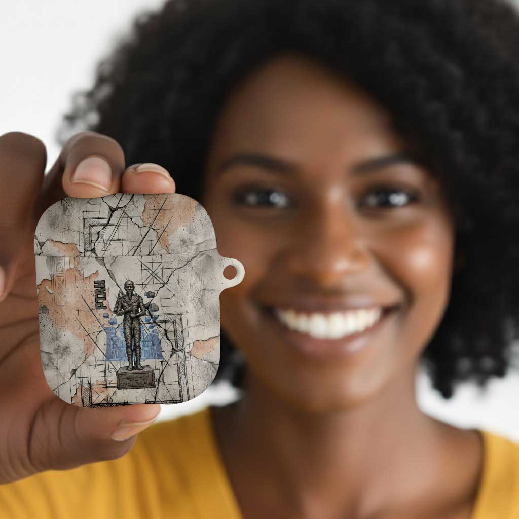Ptah Egyptian AirPods Case God of Crafts Architecture Tools Fashioner of the Earth