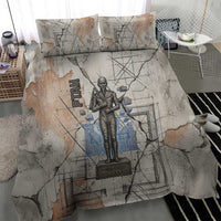 Ptah Egyptian Bedding Set God of Crafts Architecture Tools Fashioner of the Earth