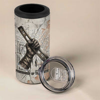 Ptah Egyptian 4 in 1 Can Cooler Tumbler God of Crafts Architecture Tools Fashioner of the Earth