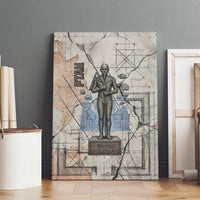 Ptah Egyptian Canvas Wall Art God of Crafts Architecture Tools Fashioner of the Earth