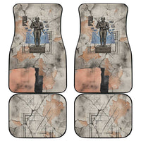Ptah Egyptian Car Mats God of Crafts Architecture Tools Fashioner of the Earth