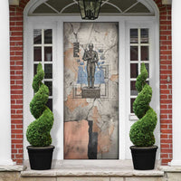 Ptah Egyptian Door Cover God of Crafts Architecture Tools Fashioner of the Earth