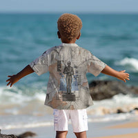 Ptah Egyptian Kid Hawaiian Shirt God of Crafts Architecture Tools Fashioner of the Earth
