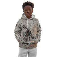 Ptah Egyptian Kid Hoodie God of Crafts Architecture Tools Fashioner of the Earth