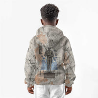 Ptah Egyptian Kid Hoodie God of Crafts Architecture Tools Fashioner of the Earth