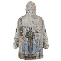 Ptah Egyptian Kid Wearable Blanket Hoodie God of Crafts Architecture Tools Fashioner of the Earth