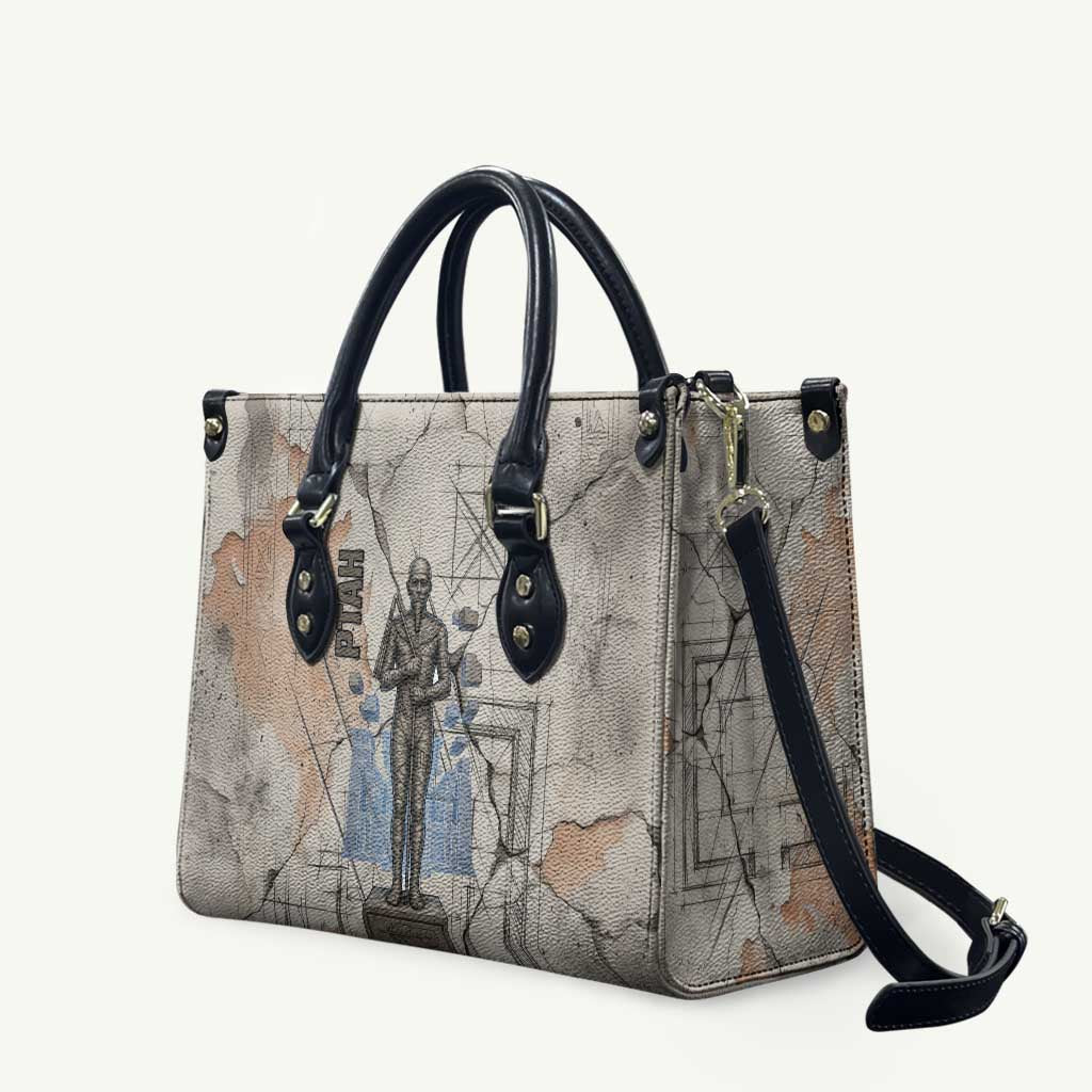 Ptah Egyptian Leather Bag God of Crafts Architecture Tools Fashioner of the Earth