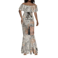 Ptah Egyptian Mermaid Dress God of Crafts Architecture Tools Fashioner of the Earth