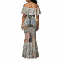 Ptah Egyptian Mermaid Dress God of Crafts Architecture Tools Fashioner of the Earth