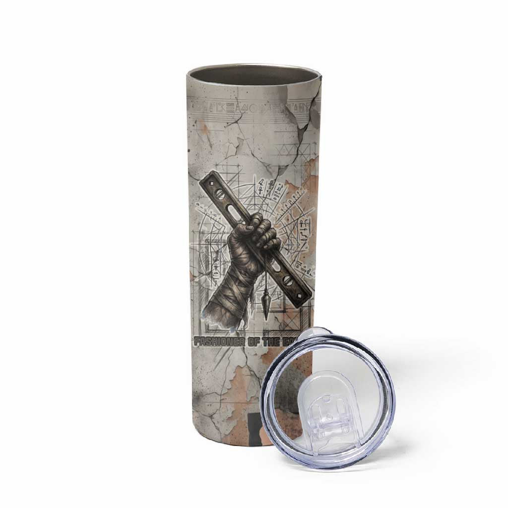 Ptah Egyptian Skinny Tumbler God of Crafts Architecture Tools Fashioner of the Earth