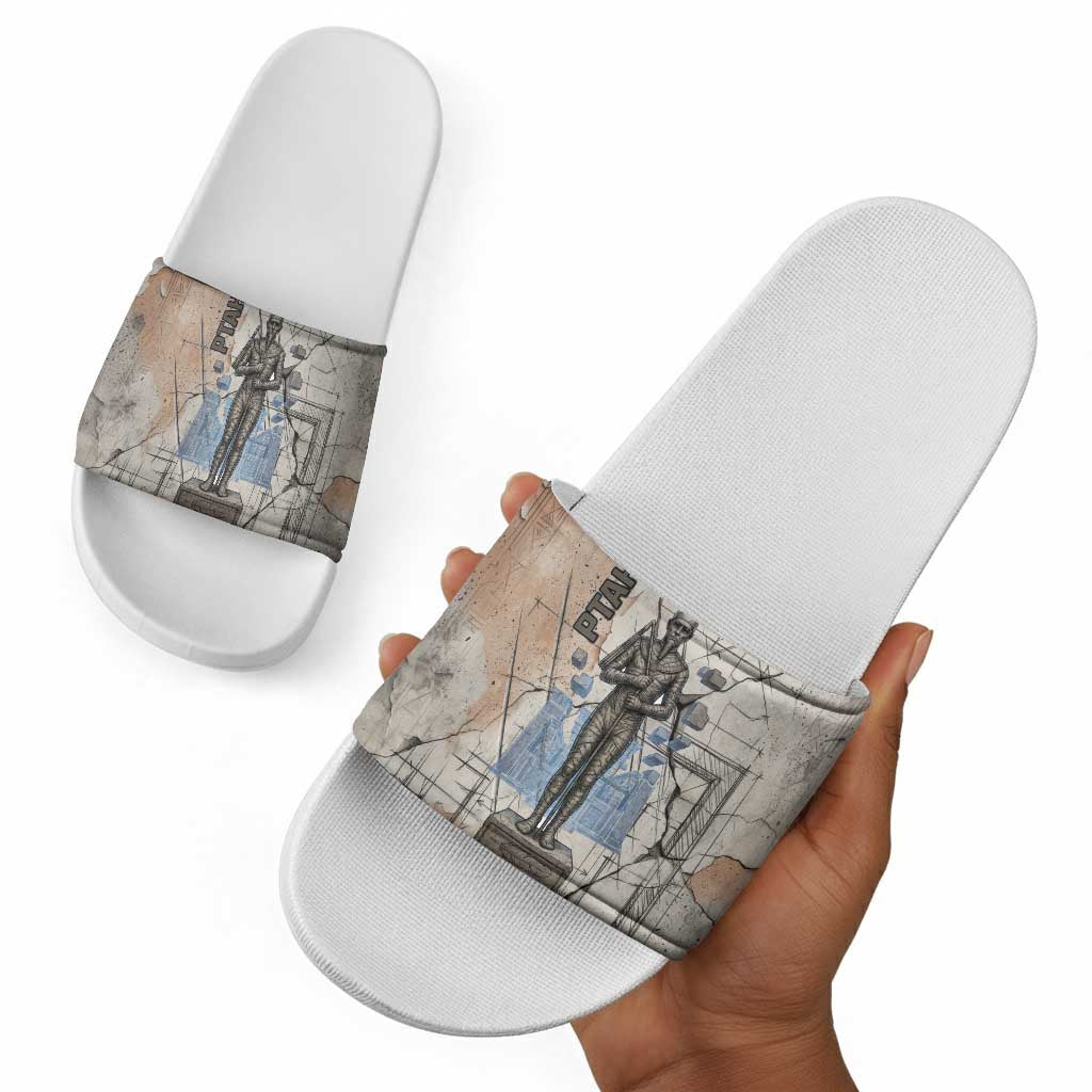Ptah Egyptian Slide Sandals God of Crafts Architecture Tools Fashioner of the Earth