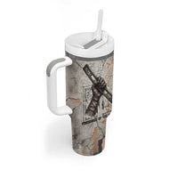Ptah Egyptian Tumbler With Handle God of Crafts Architecture Tools Fashioner of the Earth