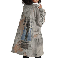 Ptah Egyptian Wearable Blanket Hoodie God of Crafts Architecture Tools Fashioner of the Earth